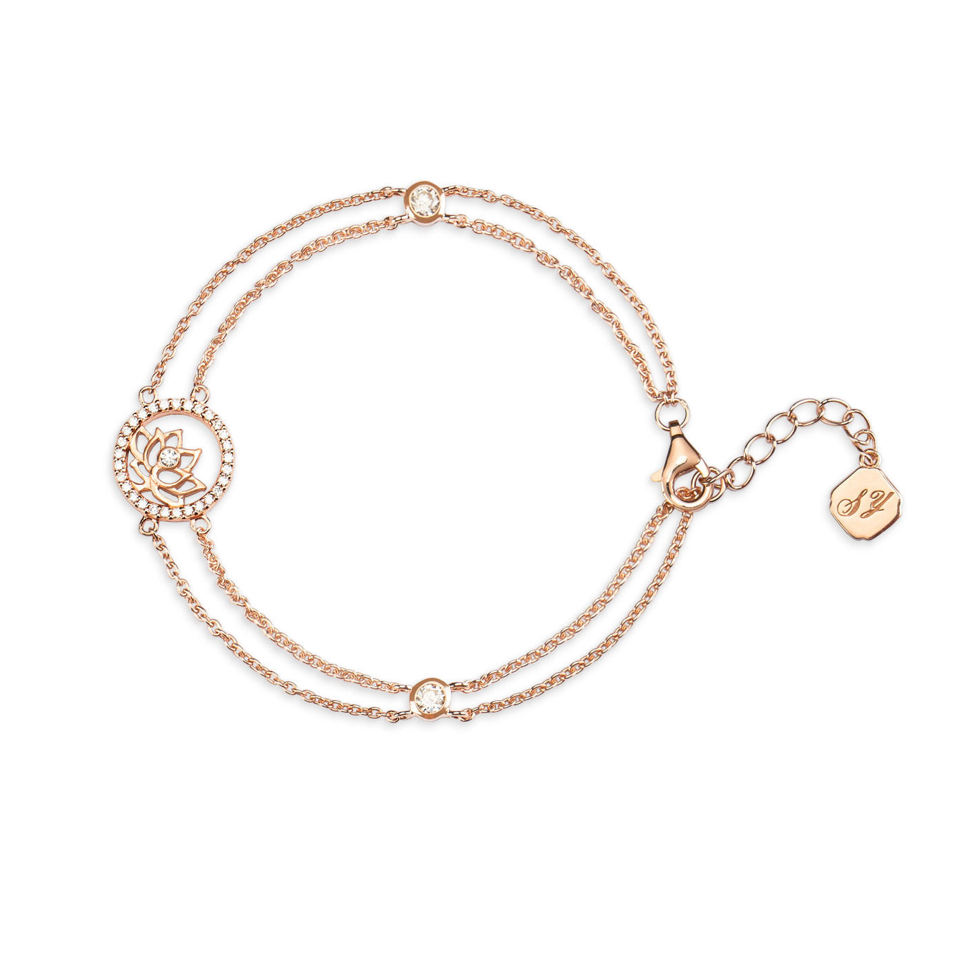 Lotus Fairies Bracelet Rose Gold | Shen Yun Collections