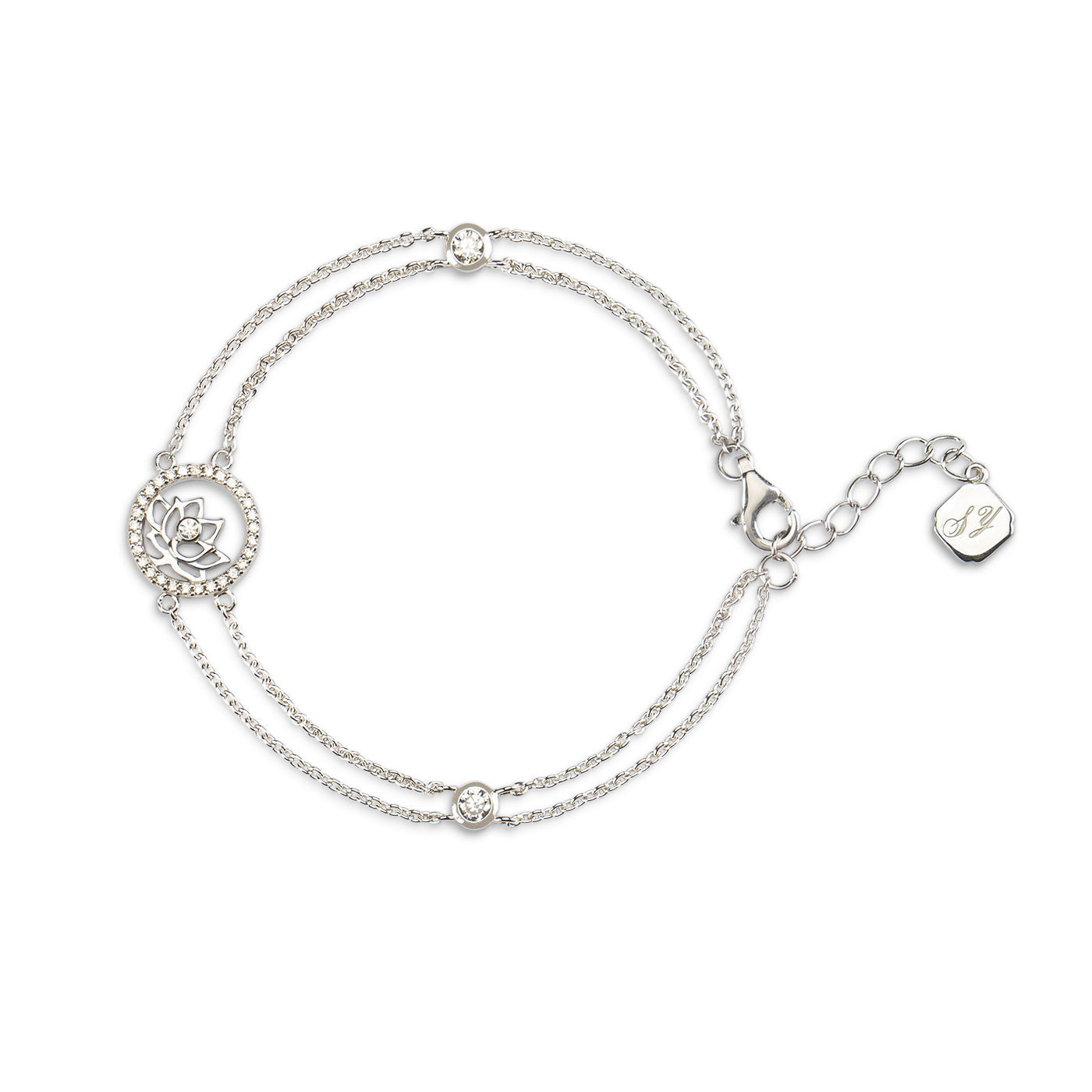 Lotus Fairies Bracelet Silver | Shen Yun Collections