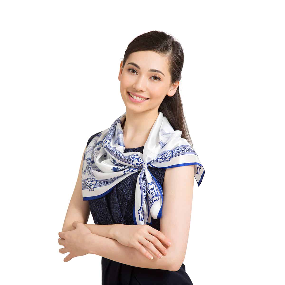 Poets of the Orchid Pavilion Silk Scarf Image 3 | Shen Yun Shop