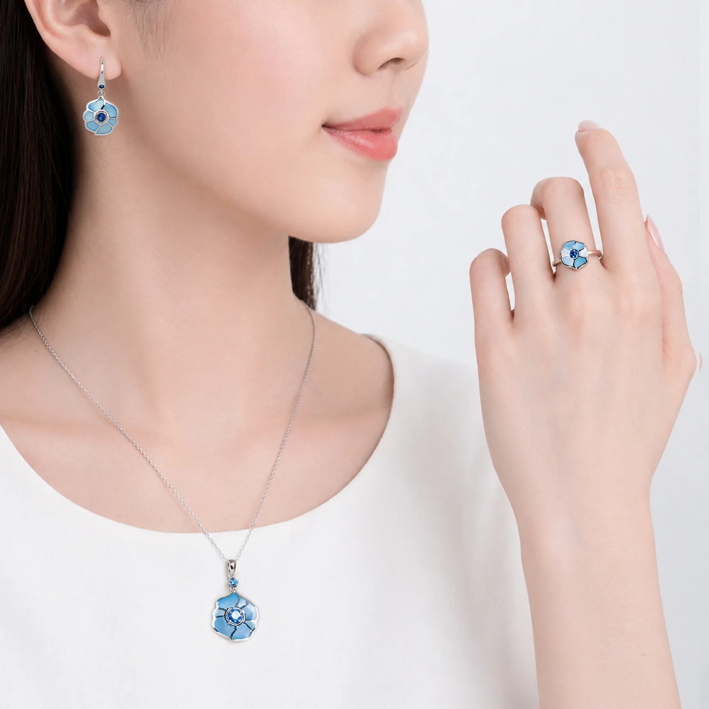 ピアス　花の舞（全２色)