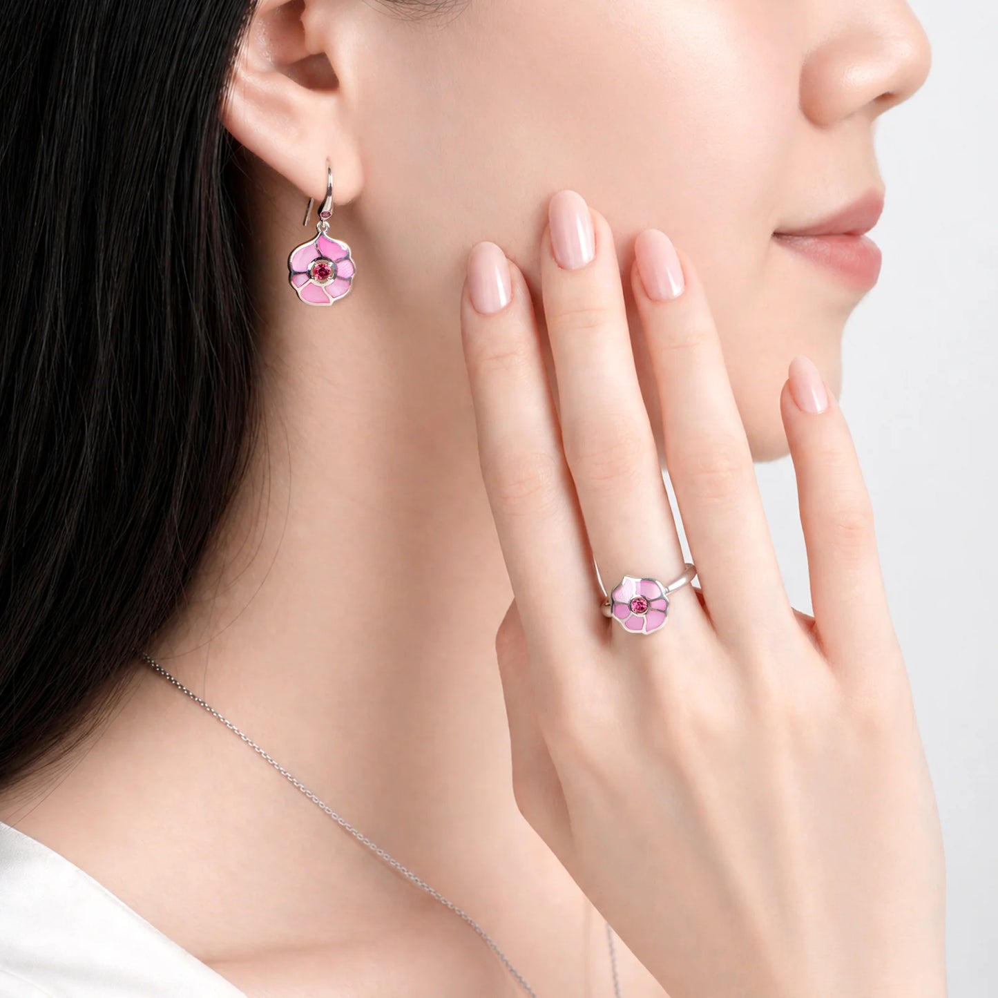 ピアス　花の舞（全２色)