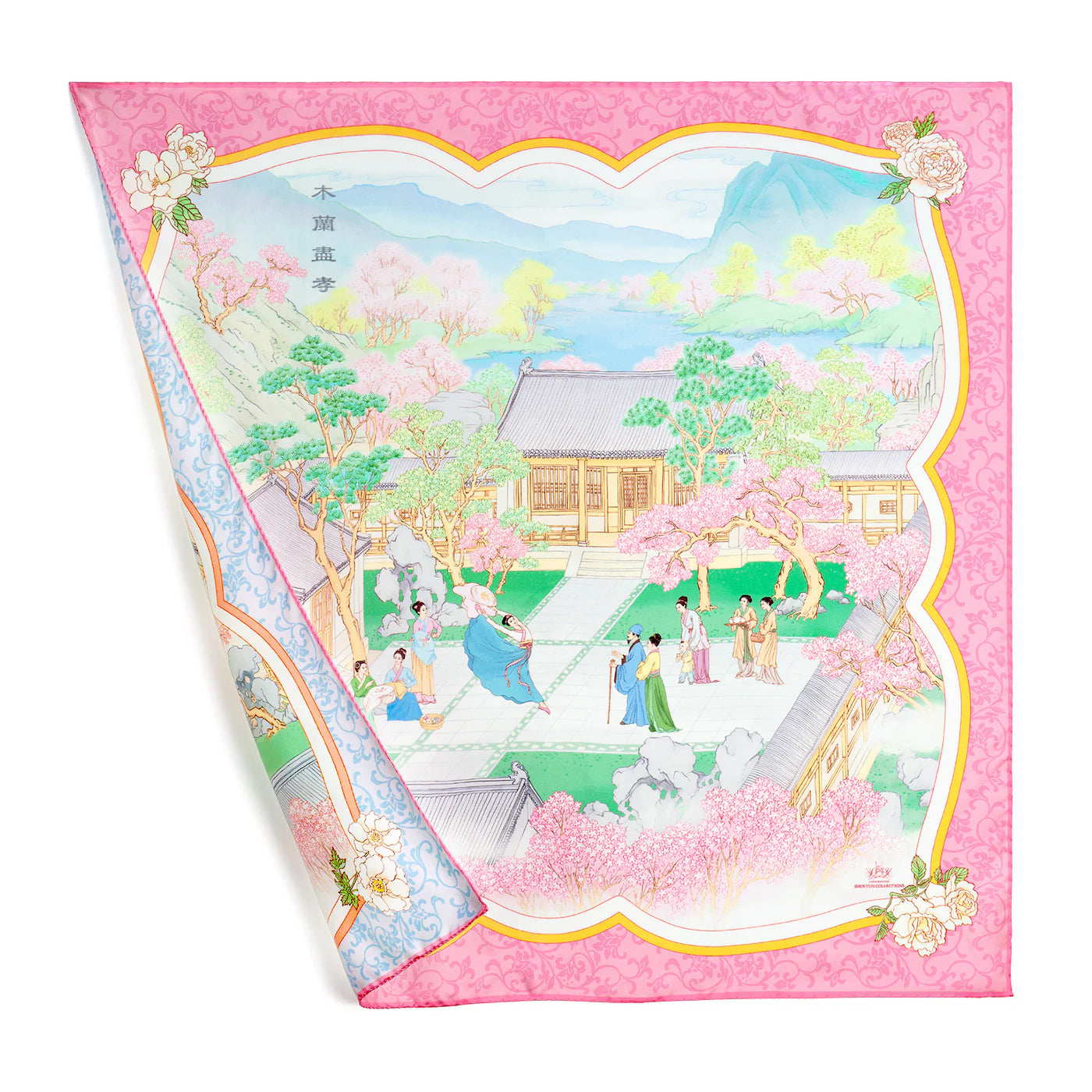 スカーフ ムーラン（両面プリント・全2種）